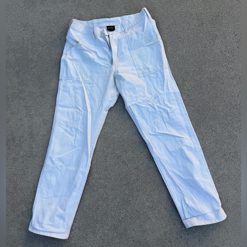 Stan Ray OG Loose Fatigue White Pants
